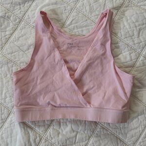 Pact Organic Cotton Women's Soft Pink Nursing Bra